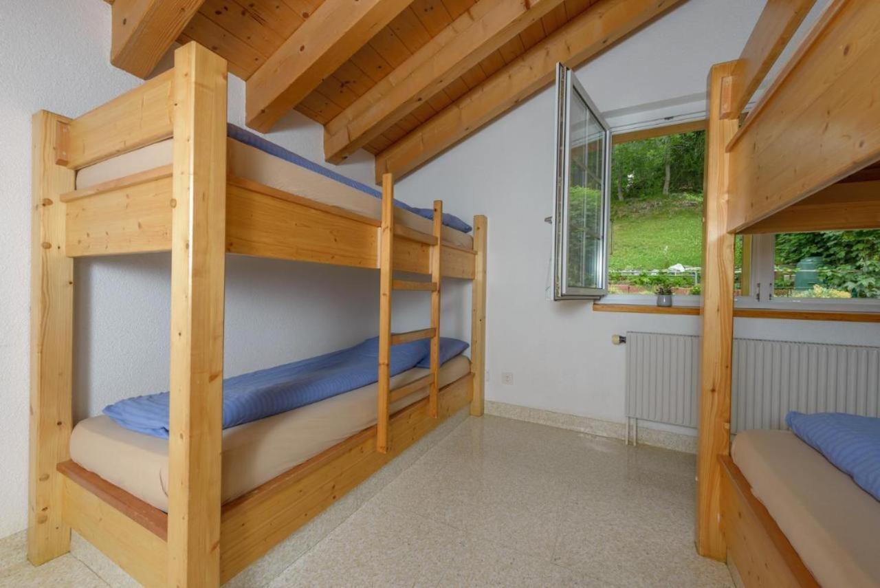 Touristenheim Bergfreude Leukerbad Bagian luar foto