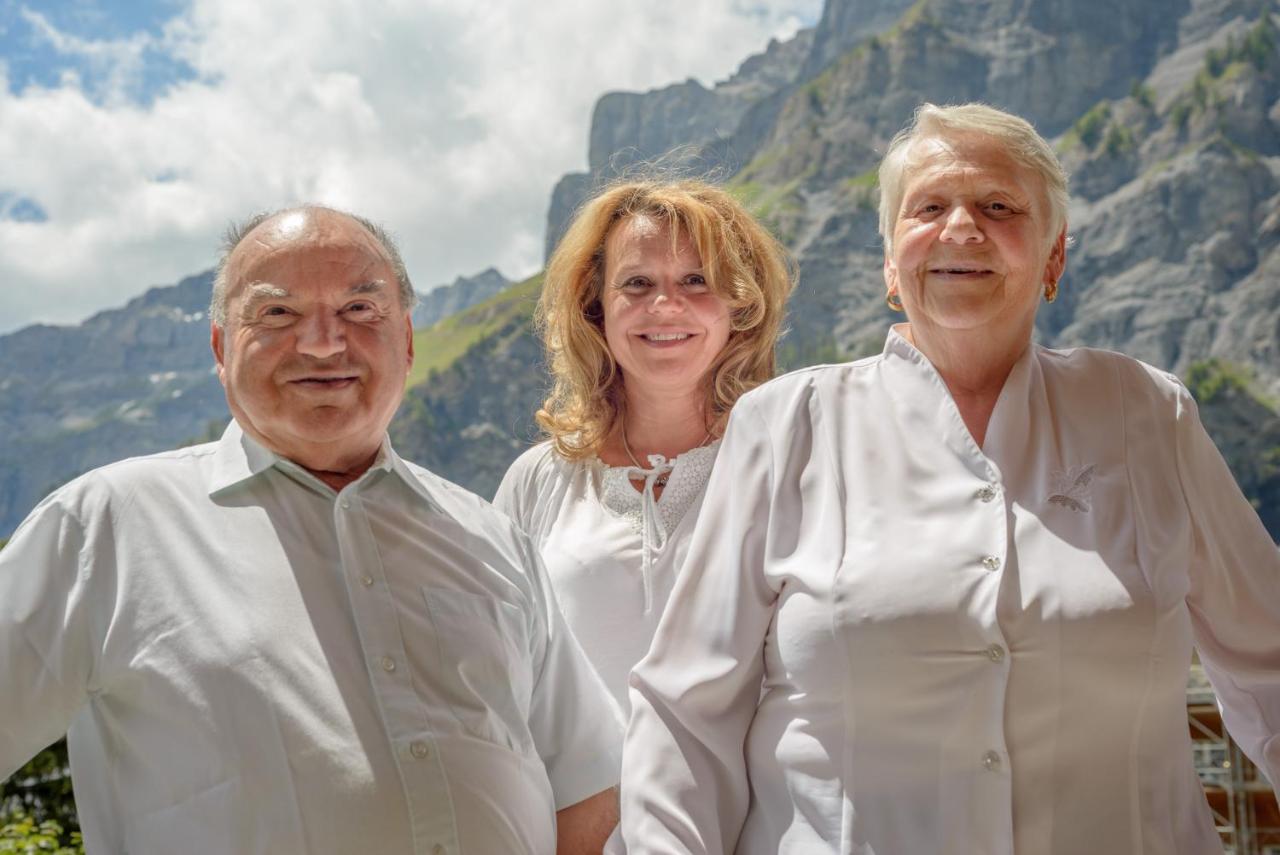 Touristenheim Bergfreude Leukerbad Bagian luar foto